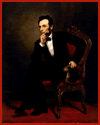 Abraham Lincoln, painting by George Peter Alexander Healy (1869).