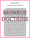 Monroe Doctrine (1823) Monroe Doctrine (1823)