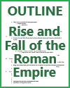 Rise and Fall of the Roman Empire Outline-Timeline-Facts Rise and Fall of the Roman Empire Outline-Timeline-Facts