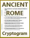 Ancient Roman Empire Decipher-the-Code Puzzle Ancient Roman Empire Decipher-the-Code Puzzle
