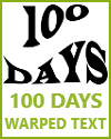 100 Days Warped Text in JPG, PNG, and SVG Image File Formats 100 Days Warped Text in JPG, PNG, and SVG Image File Formats