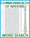 Commonwealth of Nations Word Search Puzzle Commonwealth of Nations Word Search Puzzle