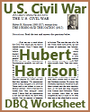 Hubert H. Harrison DBQ Worksheet on the American Civil War Hubert H. Harrison DBQ Worksheet on the American Civil War