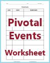 Pivotal Events Worksheet Pivotal Events Worksheet