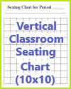 Free Printable 10x10 Vertical Classroom Seating Chart Template Free Printable 10x10 Vertical Classroom Seating Chart Template