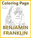 Benjamin Franklin Coloring Sheet Benjamin Franklin Coloring Sheet