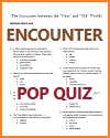 Encounter Pop Quiz PDF Encounter Pop Quiz