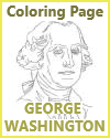 George Washington Coloring Sheet George Washington Coloring Sheet
