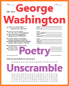 George Washington Poetry Unscramble George Washington Poetry Unscramble