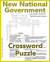 New National Government Crossword Puzzle New National Government Crossword Puzzle