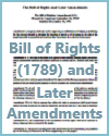 Bill of Rights (1789) and Later Amendments PDF Printable