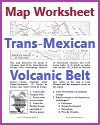 Mexican Volcanoes: Plateau of Anahuac Map Worksheet Mexican Volcanoes: Plateau of Anahuac Map Worksheet