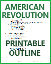 American Revolutionary War Printable Outline American Revolutionary War Printable Outline