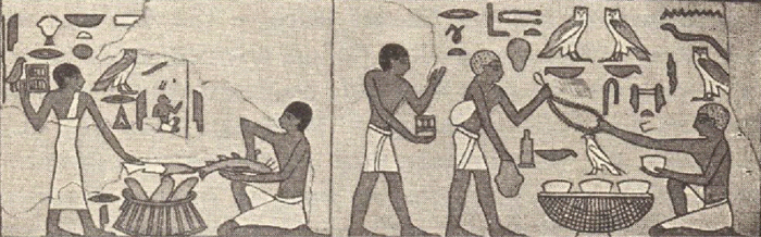 Egyptian Market Scenes from an Egyptian Tomb