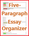 Five-Paragraph Essay Organizer PDF Printable