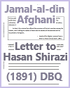 Jamal-al-din Afghani "Letter to Hasan Shirazi" (1891) DBQ Worksheet