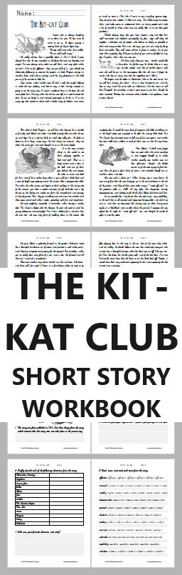 "The Kit-cat Club" Story Workbook - Free to print (PDF file).