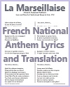 "La Marseillaise" French National Anthem Lyrics and Translation "La Marseillaise" French National Anthem Lyrics and Translation