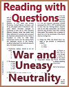 War and Uneasy Neutrality Reading with Questions War and Uneasy Neutrality Reading with Questions