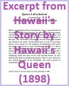Excerpt from Hawaii's Story by Hawaii's Queen (1898) PDF