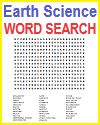 Earth Science Word Search Puzzle Earth Science Word Search Puzzle