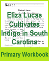 Eliza Lucas Cultivates Indigo in South Carolina - American HIstory Workbook for Lower Elementary Students Eliza Lucas Cultivates Indigo in South Carolina - American HIstory Workbook for Lower Elementary Students