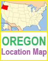 Oregon Location Map