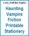 Twilight Theme Note from the Teacher Stationery Twilight Theme Note from the Teacher Stationery