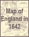 Map of England in 1642