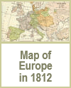 Map of Europe in 1812 Map of Europe in 1812. Including the empire of the French, states dependent on Napoleon, and states allied with Napoleon.