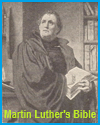 Martin Luther with the Bible