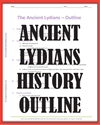 Ancient Lydians Printable History Outline Ancient Lydians Printable History Outline