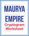 India's Maurya Empire Decipher-the-Code Puzzle India's Maurya Empire Decipher-the-Code Puzzle