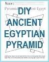 DIY Make Your Own Ancient Egyptian Pyramid Cut-out Template DIY Make Your Own Ancient Egyptian Pyramid Cut-out Template