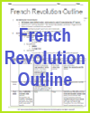 French Revolution Printable Outline