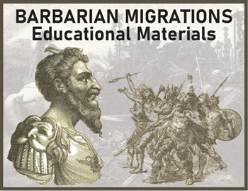 Barbarian Migrations - 100% free educational materials for World History and European History classes, including worksheets, PowerPoints, outlines, puzzles, and more.