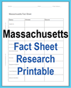 State Fact DIY Chart Sheet for Massachusetts PDF State Fact DIY Chart Sheet for Massachusetts PDF