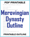 Merovingian Dynasty of France Outline