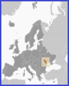 Moldova Global Position Map