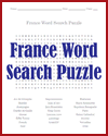 France Word Search Puzzle