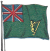 Irish Flag Under British Rule, Circa 1900