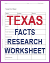 Texas Facts Research Worksheet Texas Facts Research Worksheet