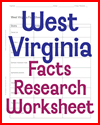 West Virginia Facts Research Worksheet
