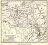 Map of the western front in World War I.