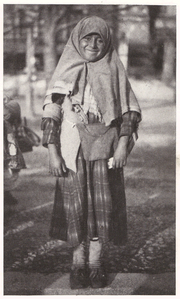 A Young Girl Begging for Alms in Istanbul, Turkey (1922)