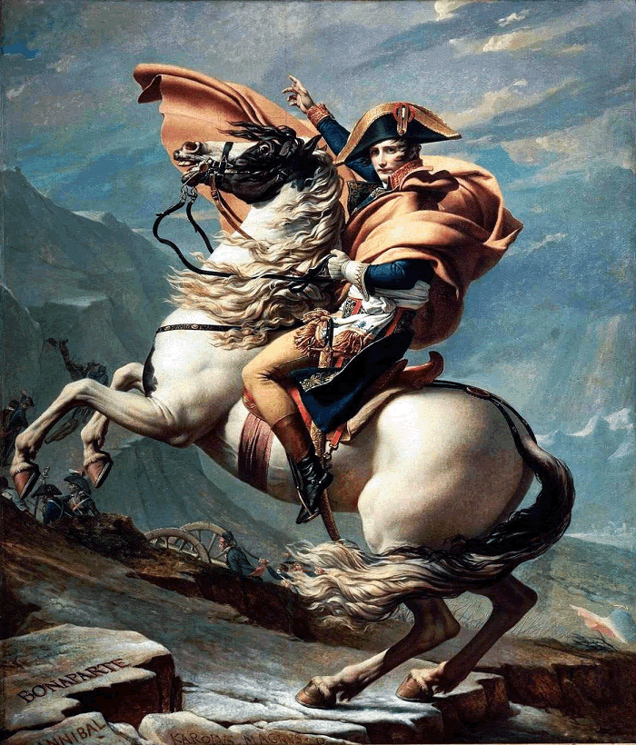 Napoleon Crossing the Alps, 1801 | Student Handouts