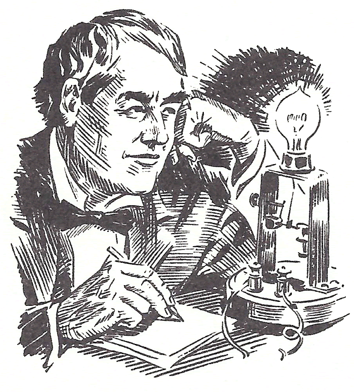 Thomas Edison (1847-1930) Invents the Light Bulb