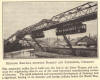 Hanging railway between Barmen and Elberfeld, Germany.  This suspended trolley line is built over the bed of the River Wupper and connects two neighboring cities in one of the most important manufacturing centers of Germany.  The rapid industrial and commercial development of Germany had a significant bearing on its domestic and foreign policies before the World War.