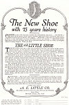 A.E. Little Shoe Company Ad of 1922