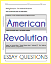 American Revolution Essay Questions